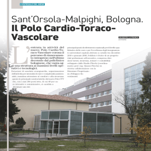 Sant`Orsola-Malpighi, Bologna. Il Polo Cardio-Toraco
