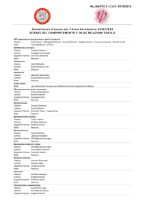 Allegato 2 - Commissioni Scienze del comportamento