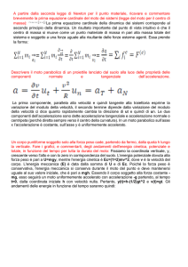 A partire dalla seconda legge di Newton per il punto materiale