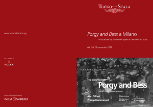 Porgy and Bess - Teatro alla Scala