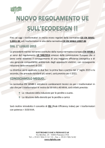 Ecodesign 50588-1 - Elettromeccanica Piossasco