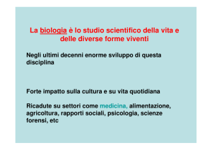 (Microsoft PowerPoint - Introduzione alla Biologia [modalit\340