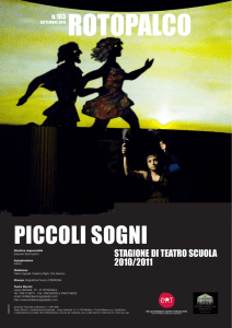 piccoli sogni - Emilia Romagna Teatro Fondazione, teatro stabile