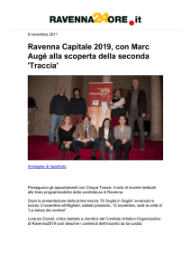 Ravenna Capitale 2019, con Marc Augé alla