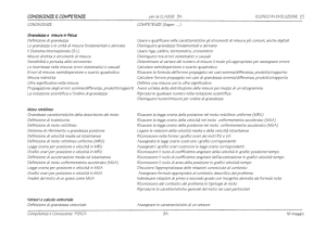 Conoscenze e Competenze FISICA (... versione dinamica) (PDF file