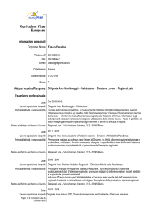 Curriculum Vitae Europass