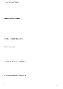 Poesie di Nicola Palladino