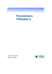 Personalizzare phpnuke - Risorseweb.net Manuali grafica