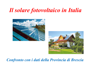 1 SolareFotovoltaico - Liceo Artistico Foppa