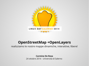 OpenStreetmap e OpenLayers