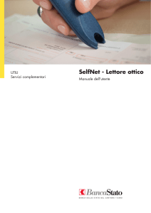 SelfNet - Lettore ottico