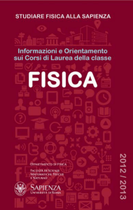 Fisica - Libretto per gli studenti 2012-2013 - Roma
