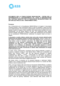 A2A - Autorità per l`energia elettrica e il gas