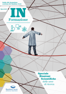 Formazione - Ospedale Pediatrico Bambino Gesù