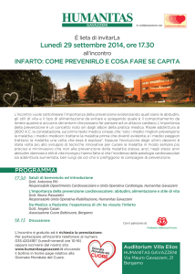 Scarica il programma dell`evento - Fondazione Italiana per il Cuore