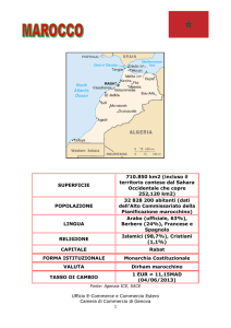 Marocco - Camere di Commercio
