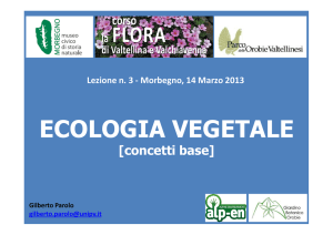 ecologia vegetale ecologia vegetale