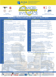 Advanced Clinical Evidence 2012