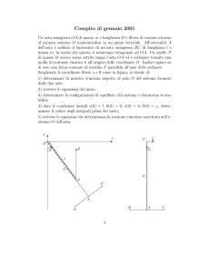 Compito di gennaio 2001