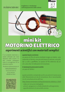 mini kit MOTORINO ELETTRICO