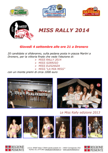 miss rally 2014 - Sport Rally Team 2017