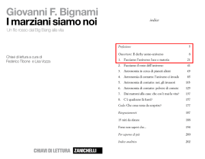 Giovanni F. Bignami I marziani siamo noi