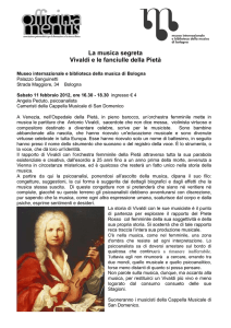 Locandina Vivaldi Museo della Musica