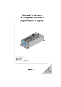 Compact Performance CP collegamento fieldbus 5