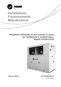 Refrigeratori raffreddati ad aria e pompe di calore per