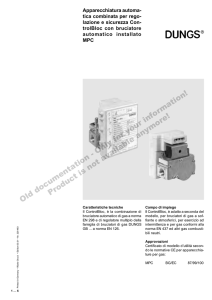 0-DB-MPC - DUNGS® Combustion Controls