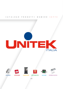 Catalogo Unitek Italia