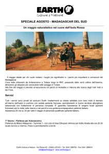 Programma Speciale Agosto - Madagascar del Sud