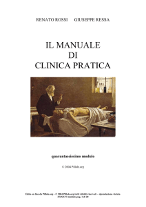 Manuale di pratica clinica