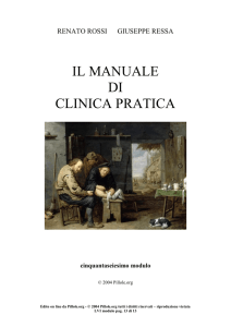 Manuale di pratica clinica