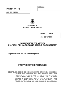 PG N° 44476 - Comune di Reggio Emilia
