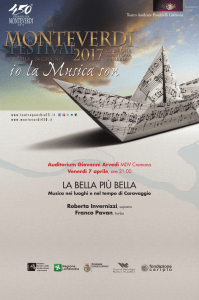 LA BELLA PIù BELLA - Teatro Ponchielli