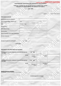 FAC-SIMILE Fondo giovani (documento in formato