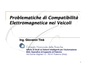 Problematiche di Compatibilità Elettromagnetica nei Veicoli