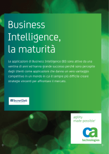 Business Intelligence, la maturità