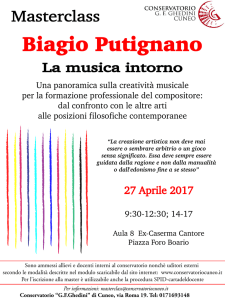 Biagio Putignano - Conservatorio Cuneo