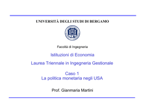 Caso 1 - Università degli studi di Bergamo
