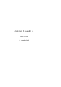 Dispense di Analisi II