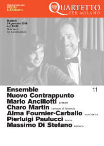 Programma - Società del Quartetto di Milano