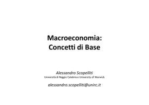 Macroeconomia: Concetti di Base