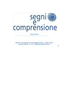 n. 79 gennaio-aprile - rivista segni e comprensione