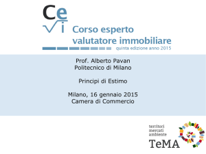 ECONOMIA ed ESTIMO per PM