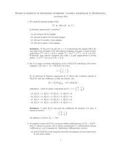 Soluzione - Matematica e Informatica
