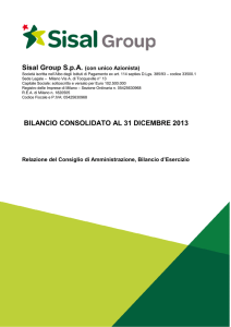 Bilancio Consolidato 2013