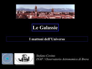 Le Galassie - Osservatorio Astronomico di Brera