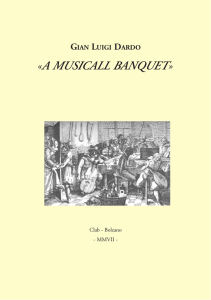 musicall banquet - Gianluigi Dardo musicologo home page